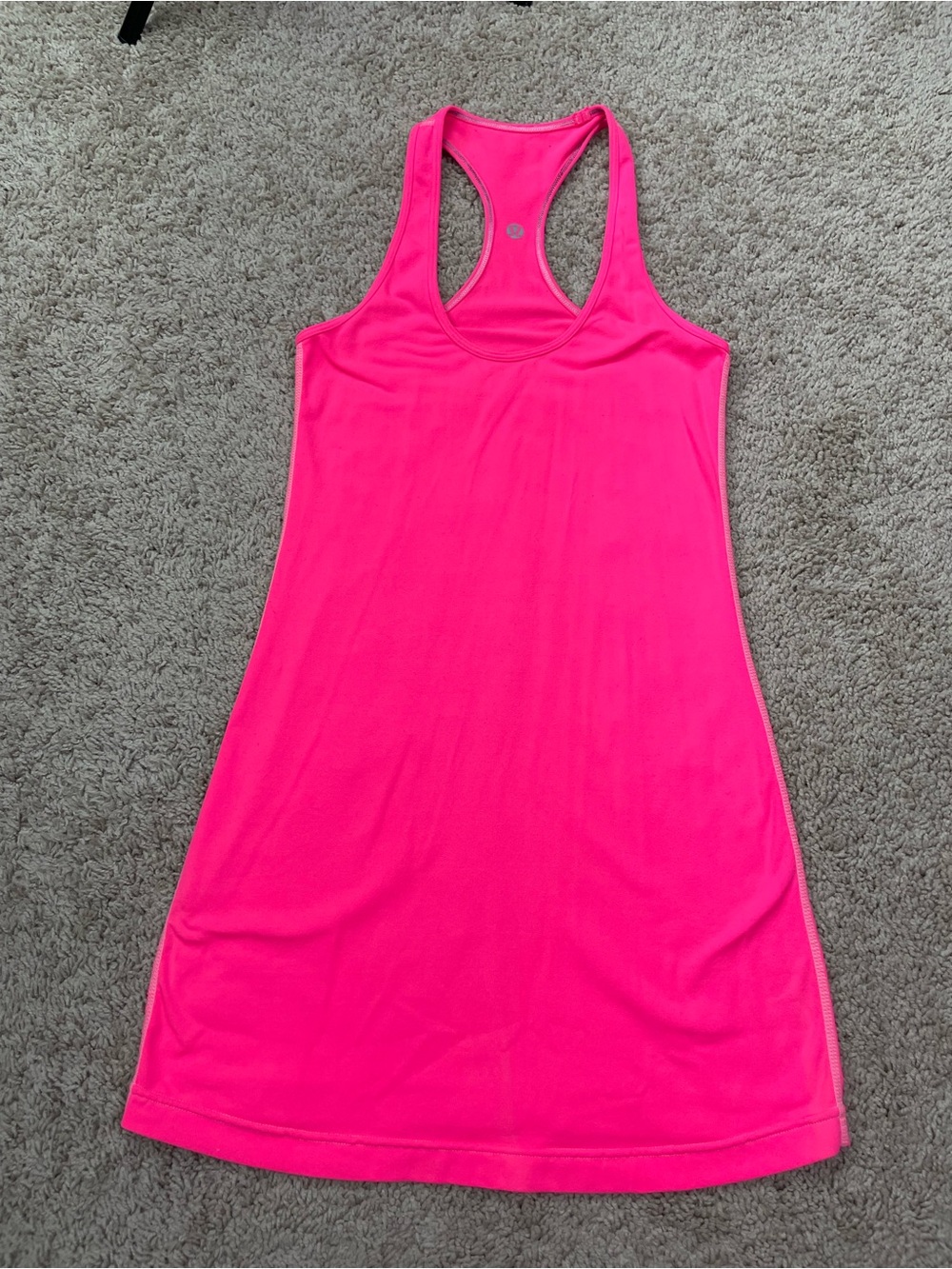 lululemon athletica Neon Pink Racerback Tank Top‎